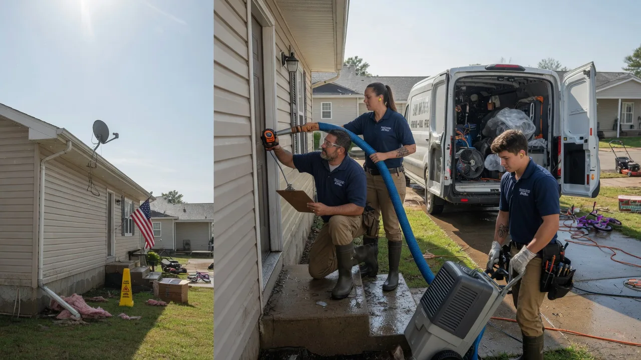 Ceiling Water Damage Restoration in Overton, NE near me